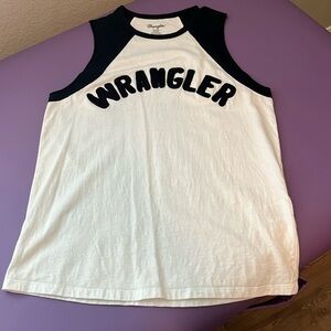 New Wrangler Tank Embroidered size Small